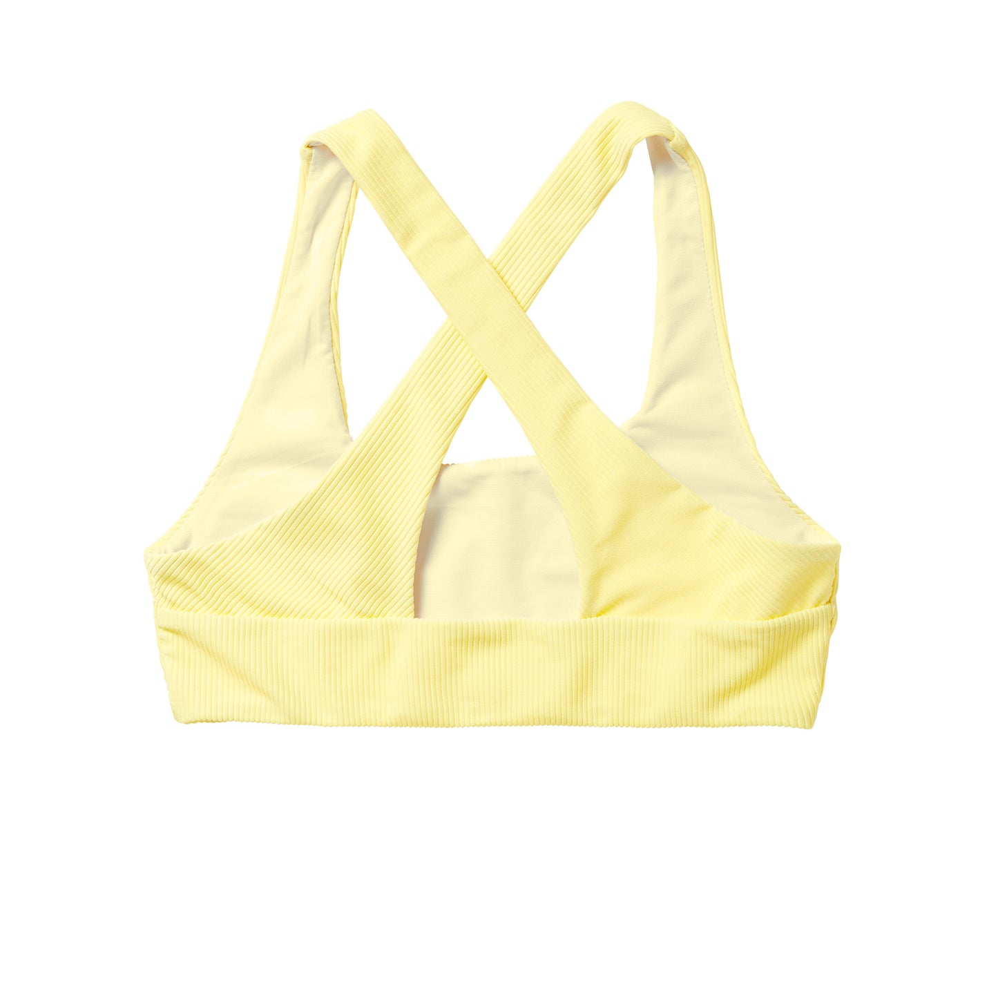 Mystic Lana Bikini Top | Pastel Yellow
