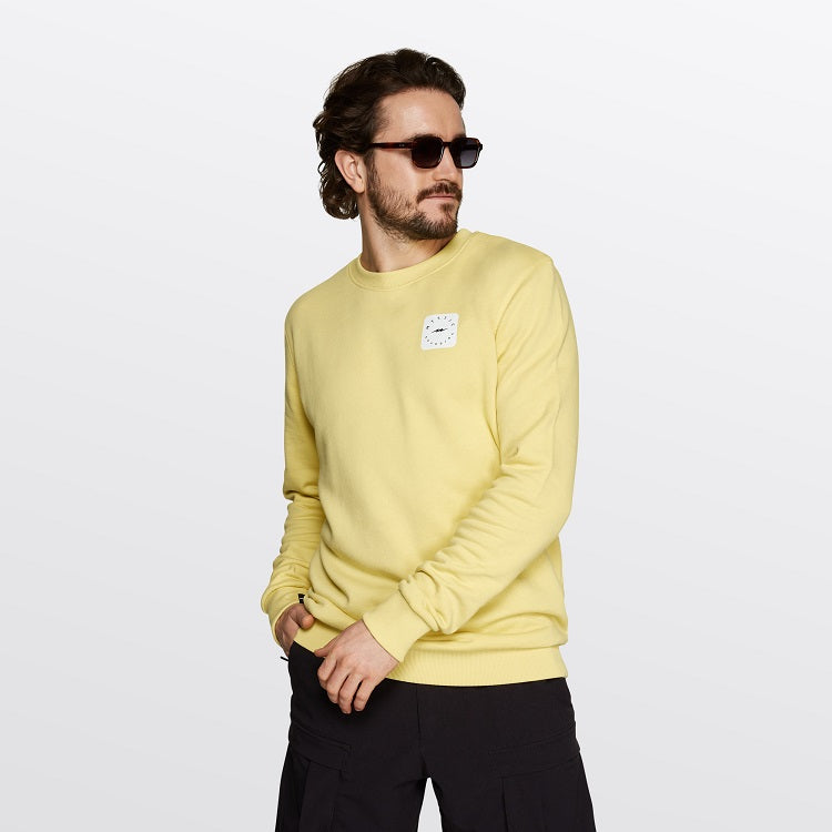 Mystic The Stoke Sweat | Pastel Yellow