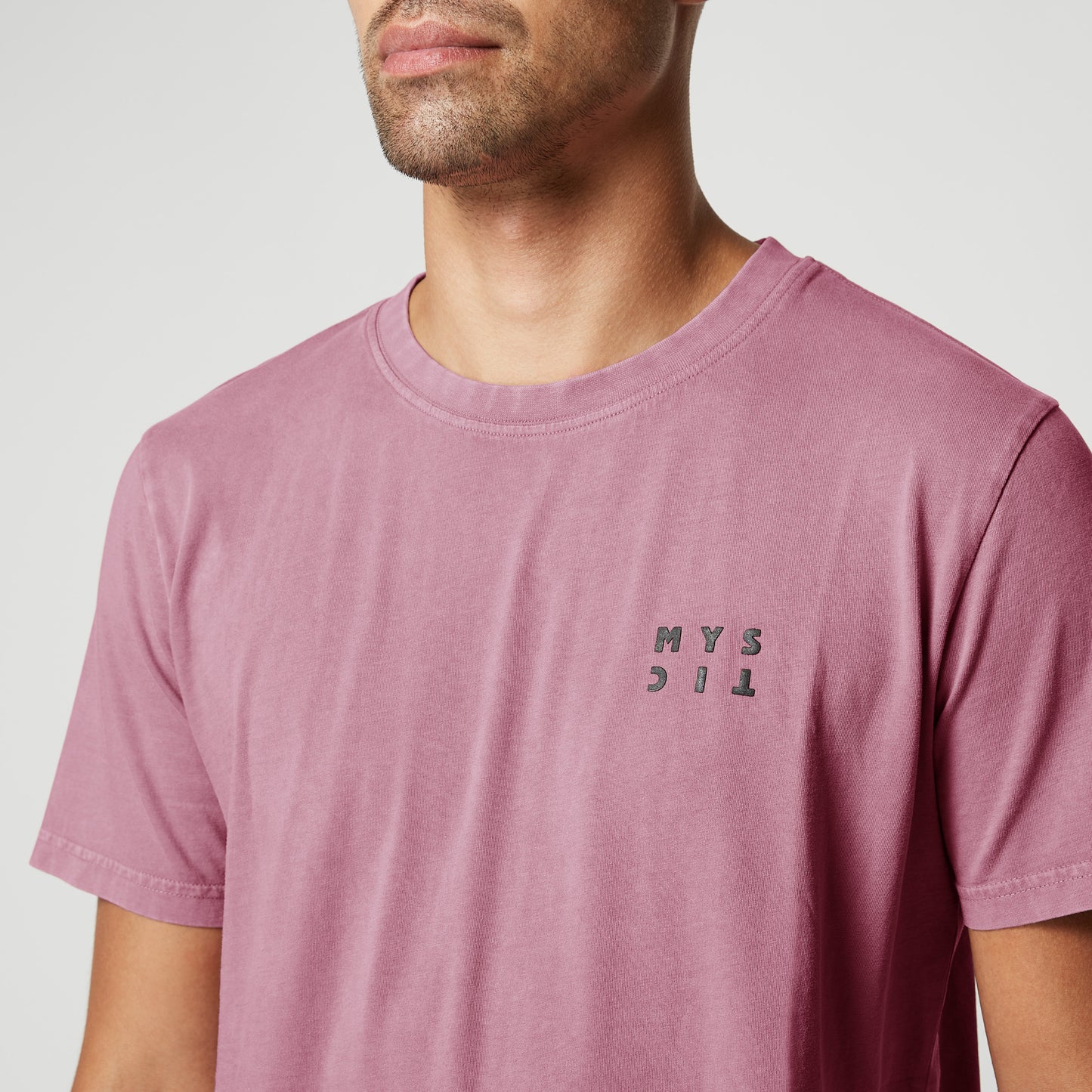 2023 Mystic The Mirror GMT Dye Tee | Dusty Pink