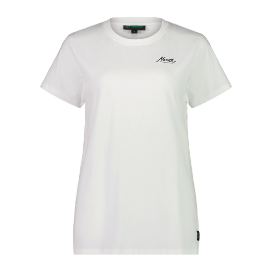 2023 North WMS Script Tee | White