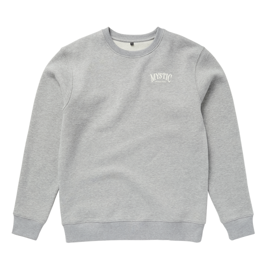 2023 Mystic Ethos Crew Sweat | Light Grey Melee