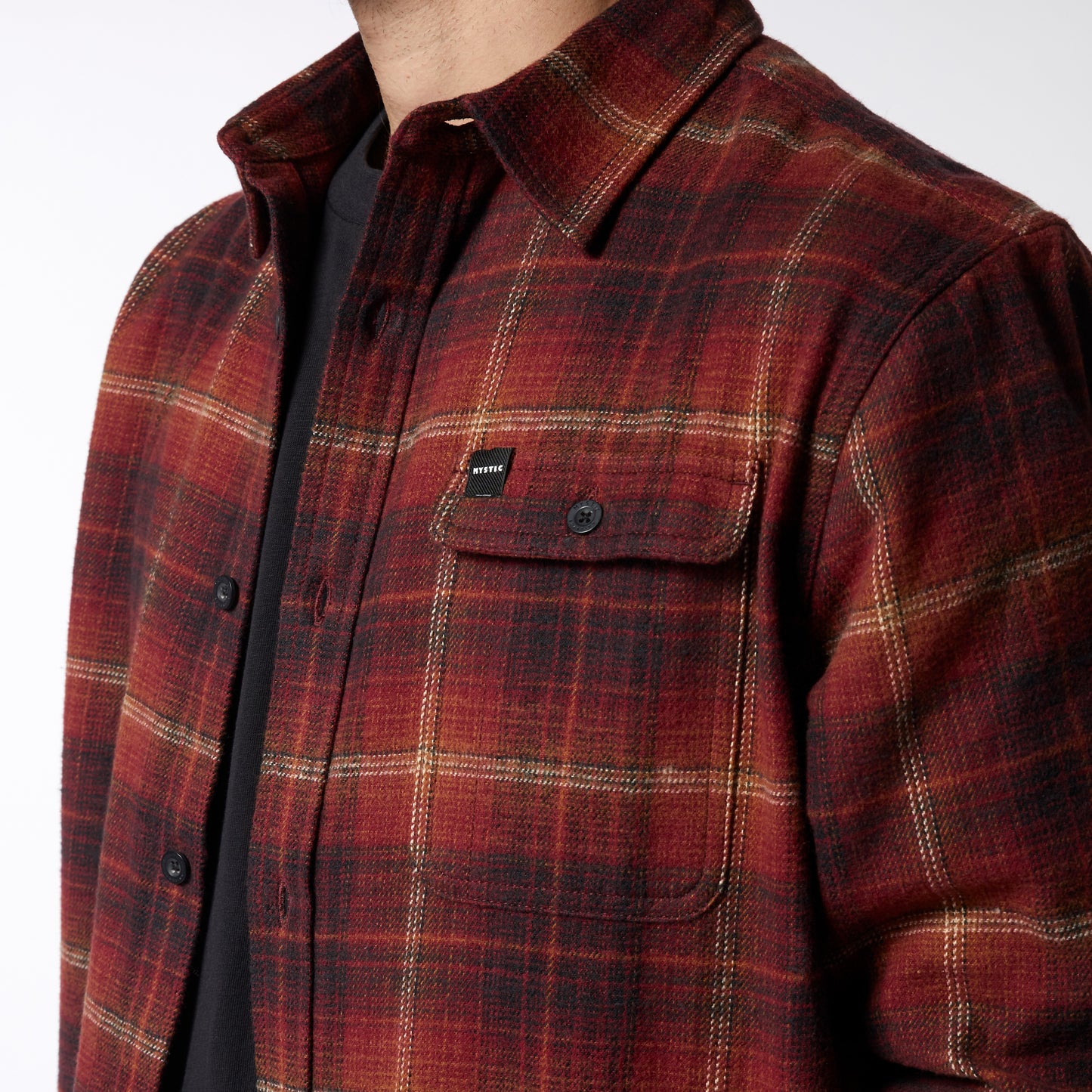 Mystic The Check Shirt | Red