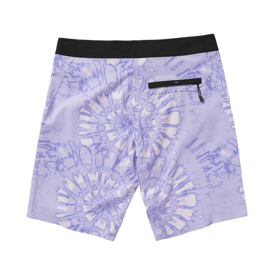 Mystic Tie Dye Performance Boardshort 2023 | Pastel Lilac