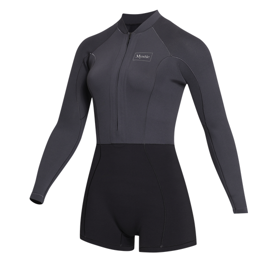 2023-24 Mystic Lunar Longarm Shorty 2/2mm Fzip Women