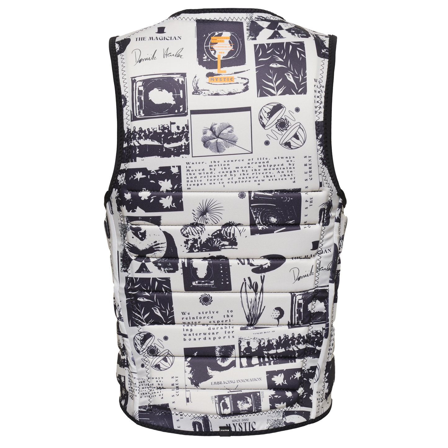 2023 Mystic The Dom Impact Vest Fzip Wake