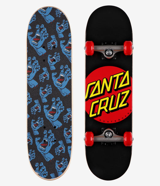 Santa-Cruz Classic Dot Super micro skateboard complete 7.25