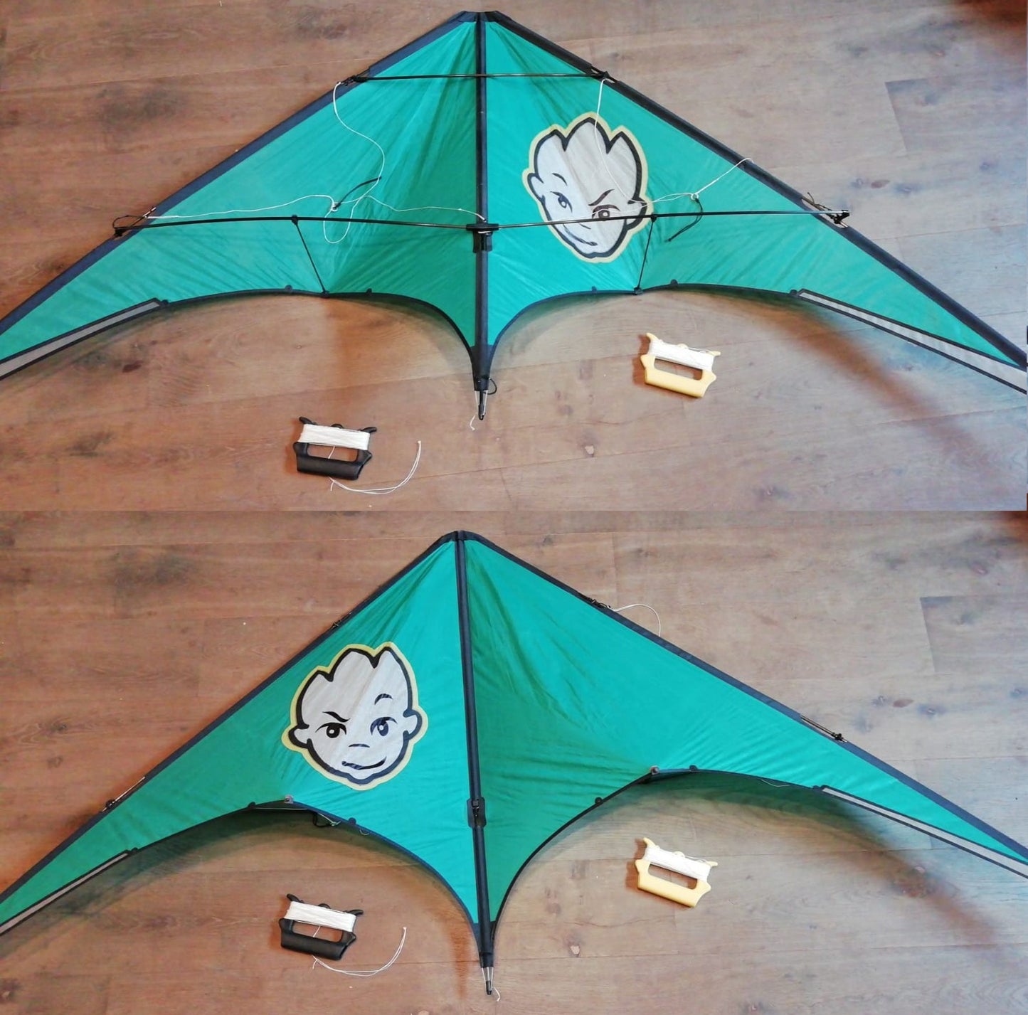 BILLYKITE DELTA HAWK acrobatic kite RTF 180x55cm | USED / GRADE A