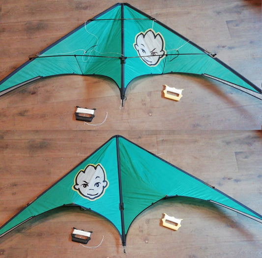 BILLYKITE DELTA HAWK acrobatic kite RTF 180x55cm | USED / GRADE A