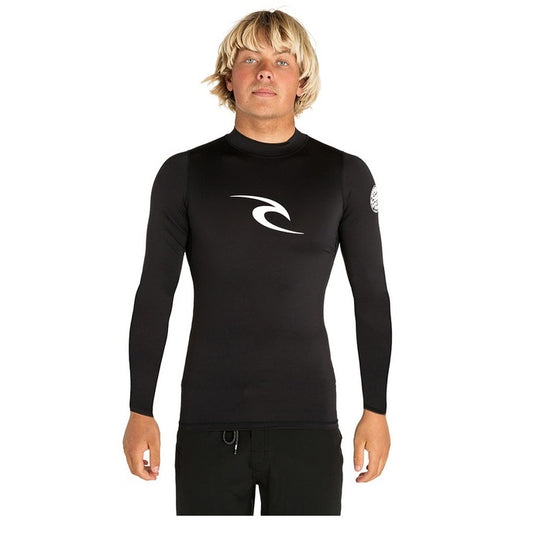 Rip Curl Corpo L/Sl Uv Tee Black Wle8Qm