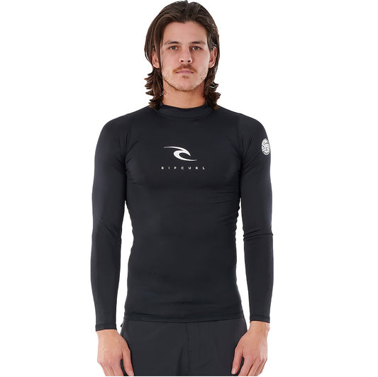Rip Curl Corps Long Sleeve Uv Tee Black Wle3Qm