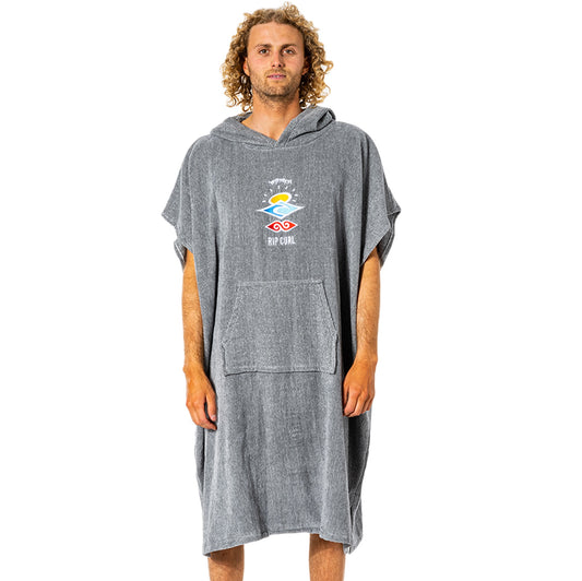 Rip Curl Wet As Hooded Towel Grey Ctwce1 00Gmto