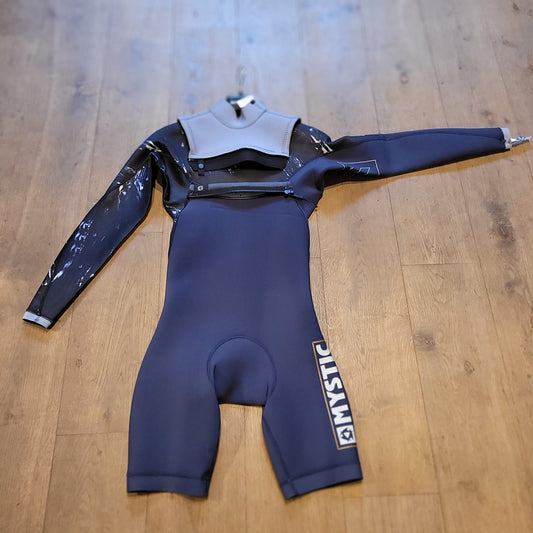 Mystic Stone Longarm Shorty 3/2mm Double Fzip | Navy | USED / GRADE A