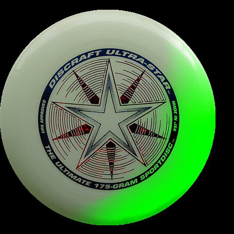 Discraft Flying disc Frisbee Ultimate night glow 175gr