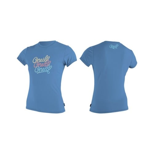 O'Neill UV Protection Toddler Skins S/S Rash Tee | Perriwinkle blue