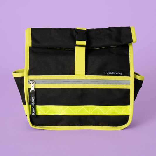 Handlebar Bag Goodordering Neon Black