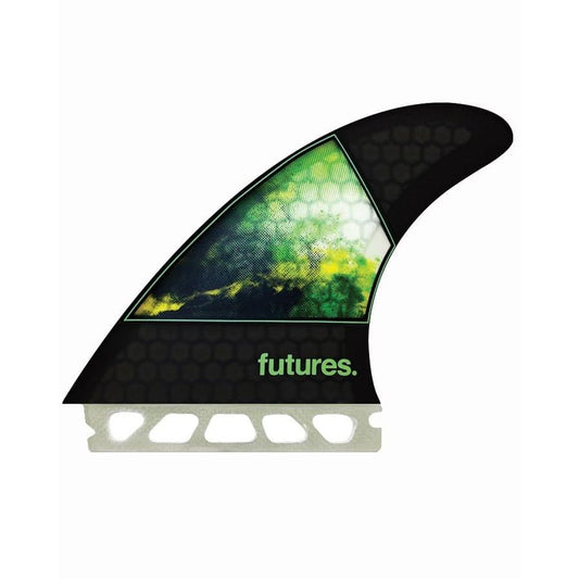 FUTURES FINS THRUSTER Green single - LARGE