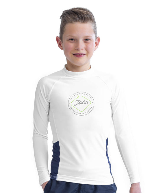 Rash Guard Longsleeve Youth White