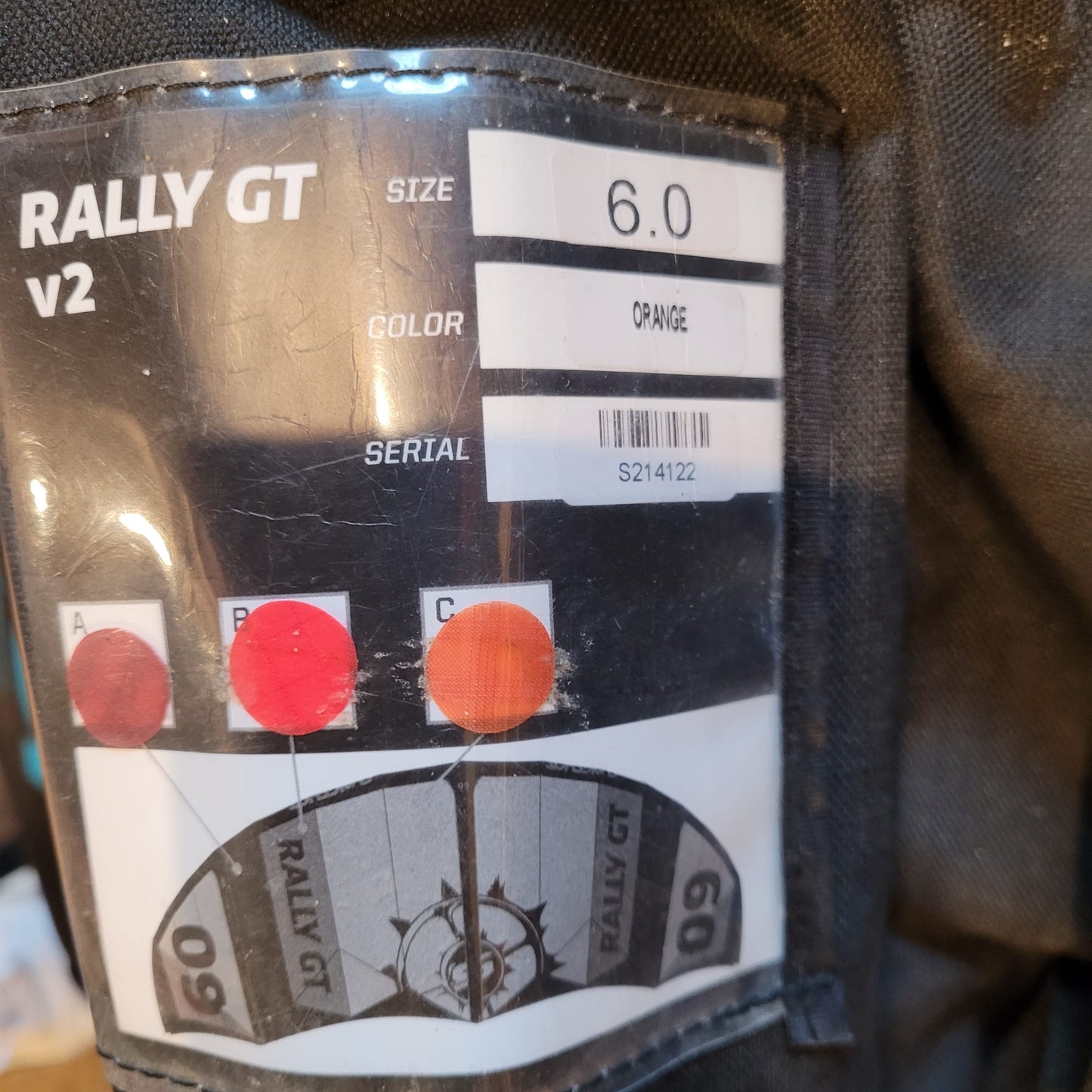 2021 Slingshot 6m RALLY GT V2 Kite Only w/bag | USED / GRADE B