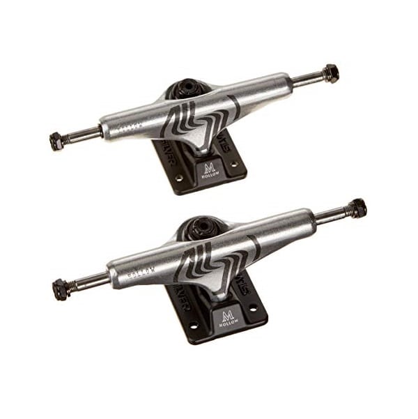 SILVER M-CLS Hollow Raw black gloss Truck 8.25" (x1)