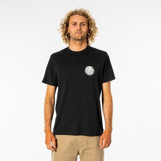 Rip Curl Wettie Essential Tee Black Ctest9
