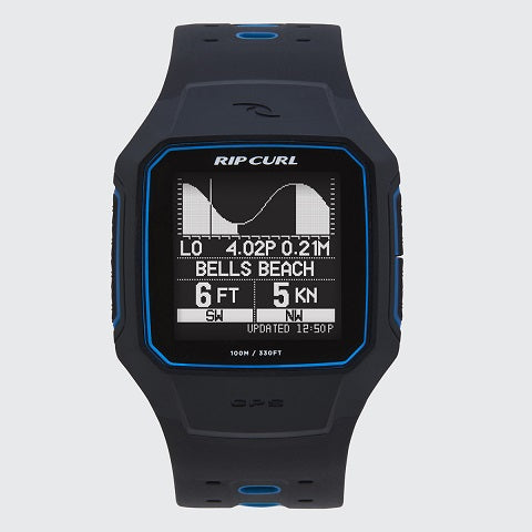 Rip Curl Search Gps Series 2 Watch - Waterproof Blue A1144