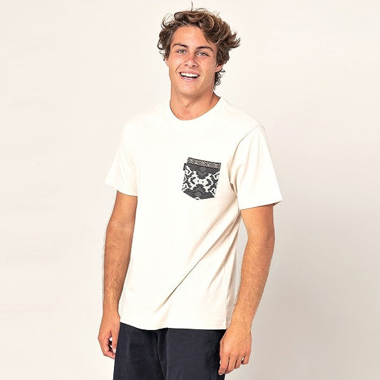 Rip Curl Pocket Ica Tee - Bone Ctesn5