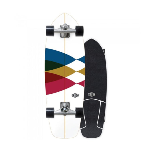 TRITON BY CARVER CX RAW 30" SPECTRAL SURFSKATE COMPLETE