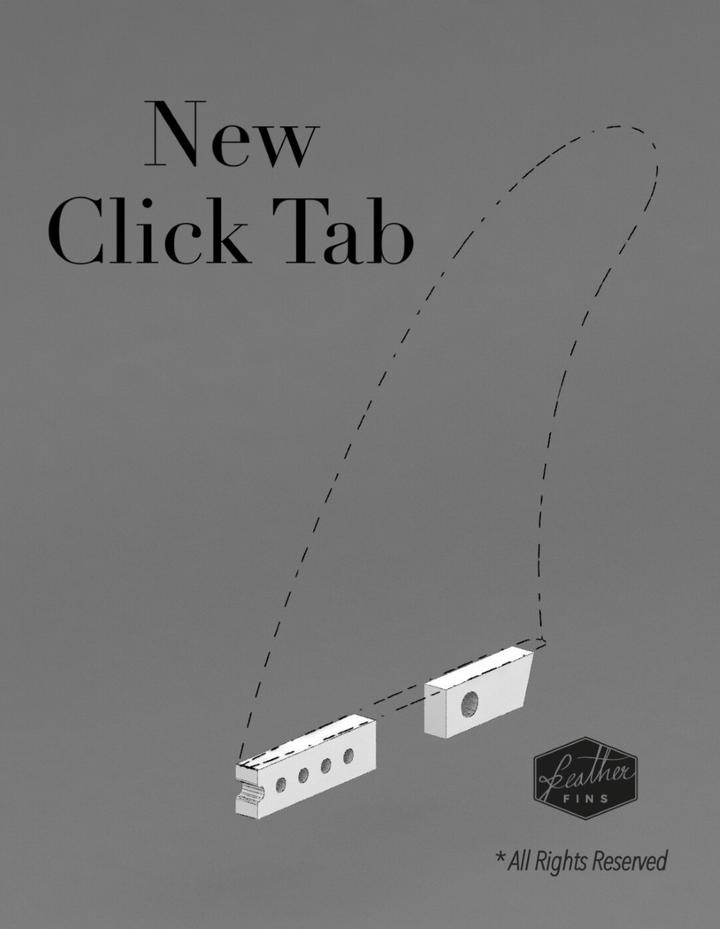 Feather Fins Athlete S. Click Tab Jonathan Red Small (55-70Kg)