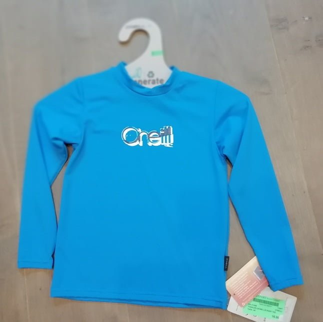 O'Neill UV Protection Toddler Skins L/S Rash Tee | Brite Blue
