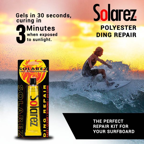 SOLAREZ repair - Resine polyester + Fibre de verre 56gr