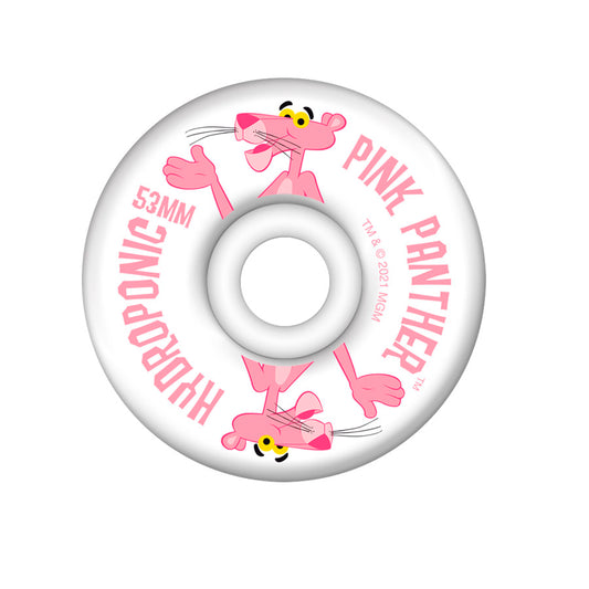 HYDROPONIC PINK PANTHER skateboard Wheels - 03 White 100A