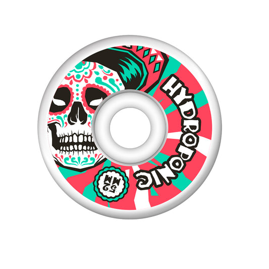 HYDROPONIC MEXICAN SKULL 2.0 skateboard Wheels - 01 Red 100A