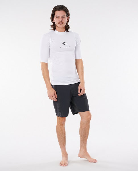 Rip Curl Corps Short Sleeve Uv Tee White 12Jmrv