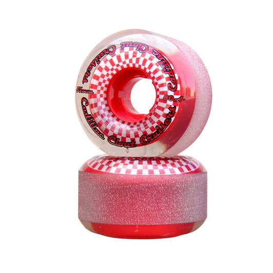 Cadillac Clout Cruiser 57Mm 80A Wheels Red (4X)