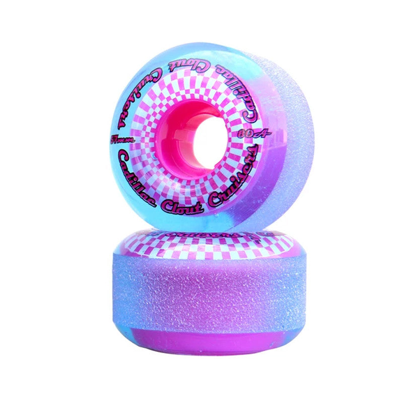 Cadillac Clout Cruiser 57mm 80A Wheels Pink (4X)