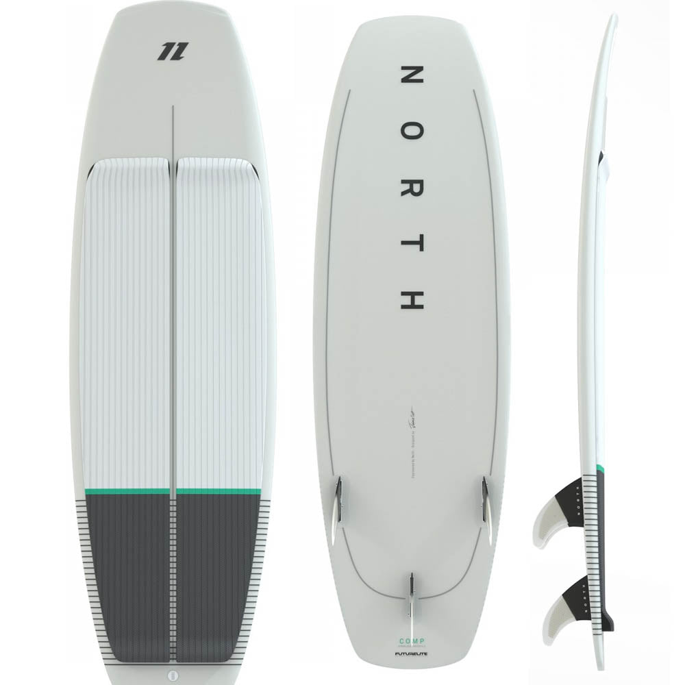 2020 North Comp Surfboard | White (no fins)