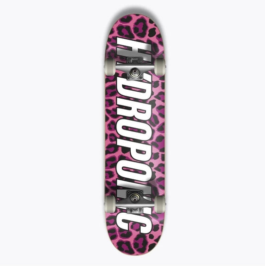HYDROPONIC-Complete Skateboard Leopard Magenta