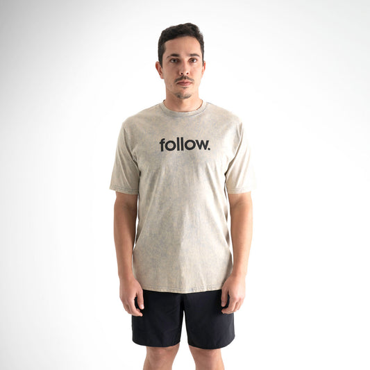 2022 Follow Corp Acid Mens Tee - Grey