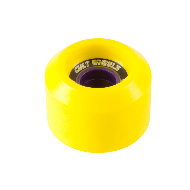 CULT Chronicle longboard 65mm WHEELS - 83A (Yellow)