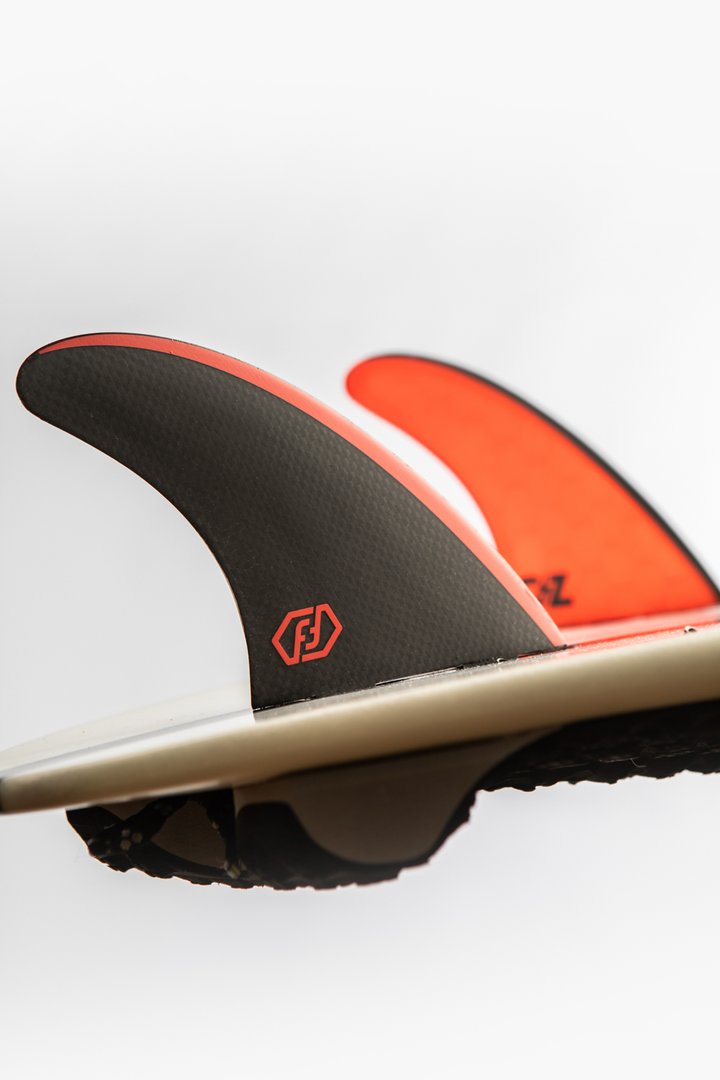 Feather Fins Athlete Single Tab Gony Red Carbon Small (55-70Kg)