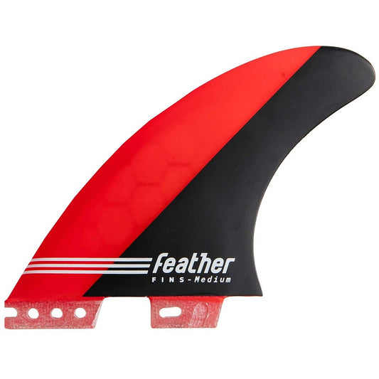 Feather Fins Athlete S. Click Tab Jonathan Red Small (55-70Kg)