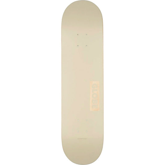 GLOBE GOODSTOCK OFF WHITE 8.0" - SKATEBOARD - Deck only
