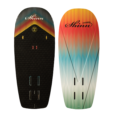 Shinn Jackson Chromatic - 3D deck Pad - Connection set - 128cm / Board Only USED | 21 - Kite Foilboards (Ungraded)