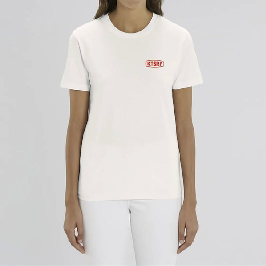 KTSRF teeshirt White/Red