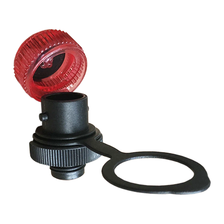 Best Twist Lock 2 Valve cap - red