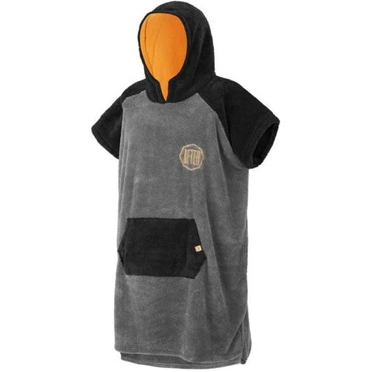 AFTER PONCHO - Sherpa - Dark Grey