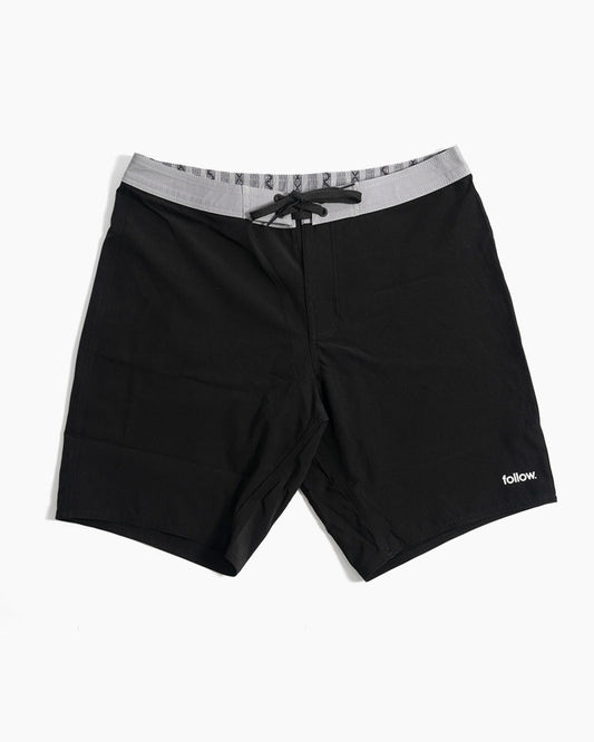 Follow Unity Boardshort - Black