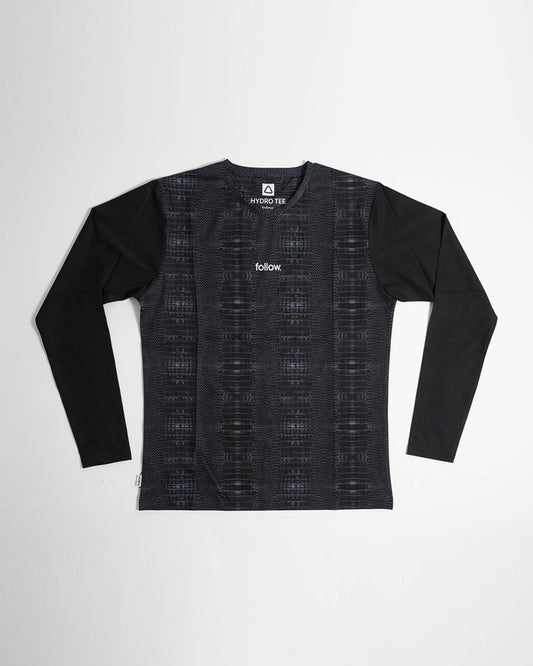 Follow Pro L/S Hydro Tee - Black