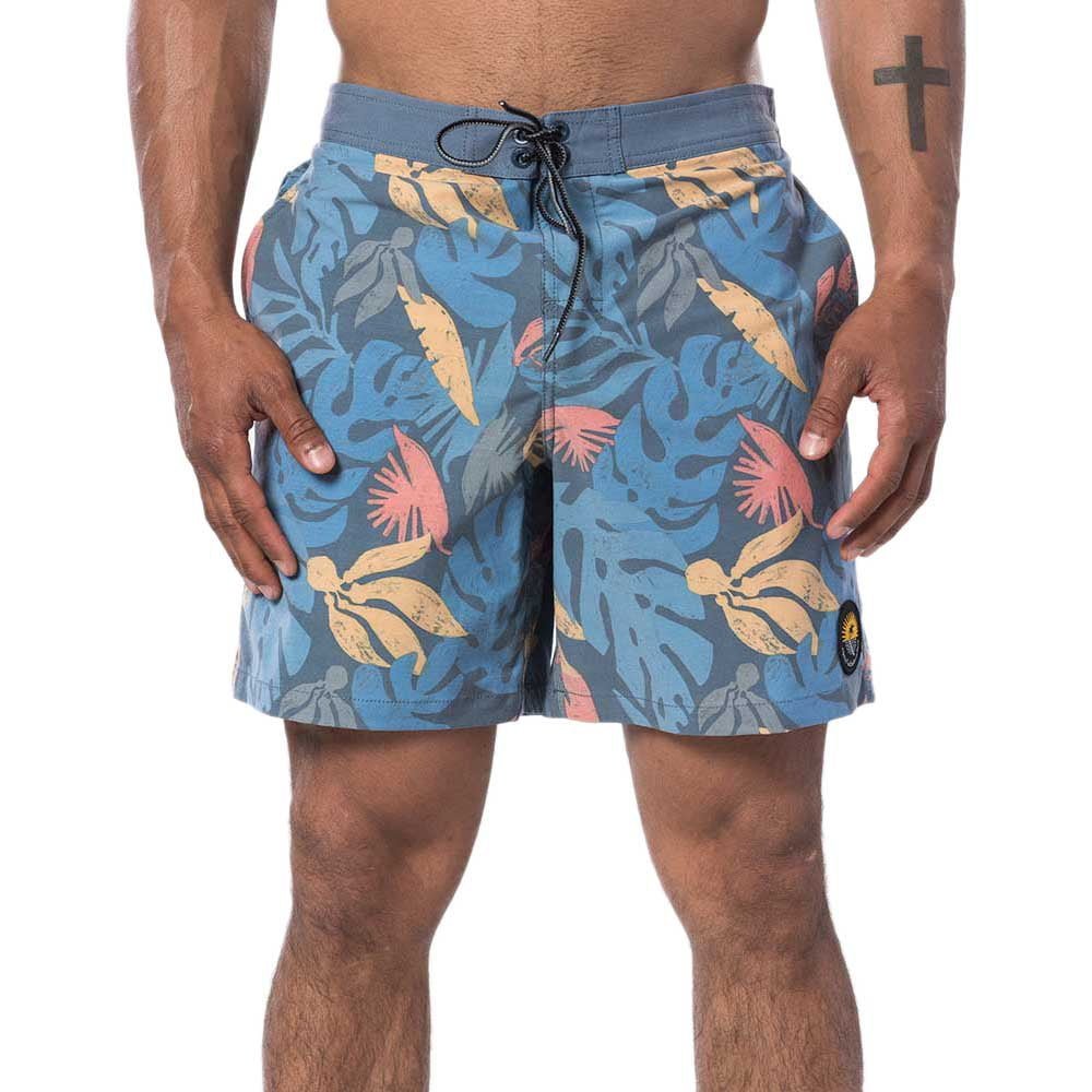 Rip Curl Semi-Elasticated Saltwater 17' Boardshort Navy Cbomo4