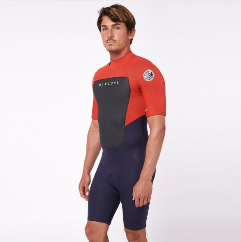 Rip Curl Omega 2mm Back Zip Springsuit Red 111Msp